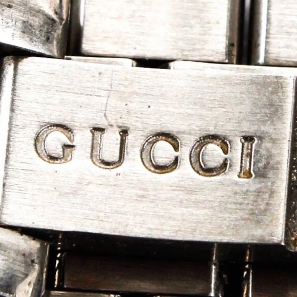 Gucci Womens Stainless Steel Diamond G-Timeless Quartz Watch Black - Picture 8 of 9